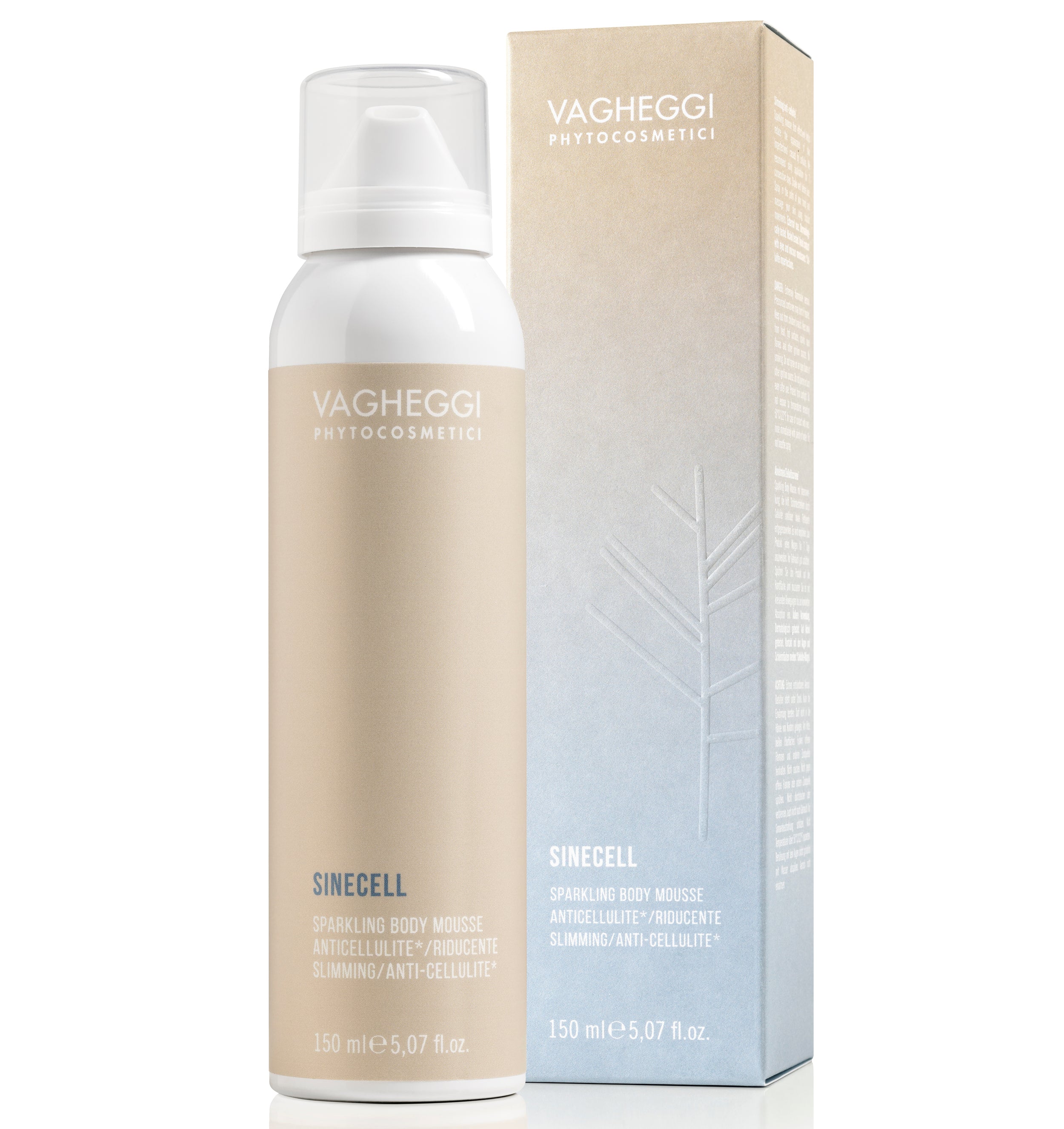 Sinecell Sparkling Body Mousse Anticellulite e Tonificante