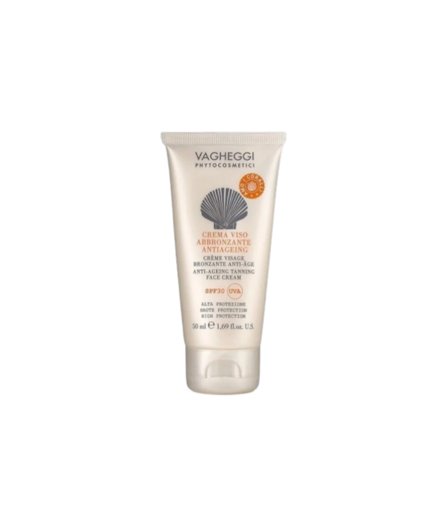 Crema Viso Abbronzante Antiageing Spf 30