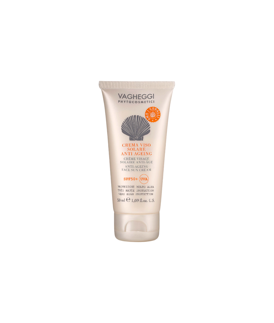 Crema Viso Abbronzante Antiageing SPF50+